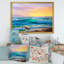 «Blue Waves Breaking At The Beach IV», peinture sur toile-59283676-59283674