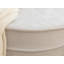 Fauteuil demi-tonneau rembourré avec repose-pieds-555126122
