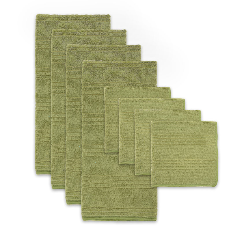 Ensemble de literie à motif de feuilles