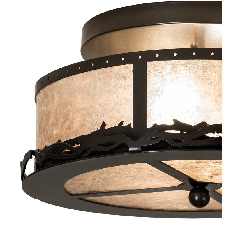 Smythe Craftsman 2 - Light Flush Mount