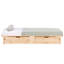 Pallet bed 90 x 200cm with bed frame-866308627-866308626