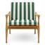 Outdoor Chair Manzo Natural Teak Incl Cushions-761039103