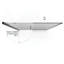 Porte de douche sans cadre l 46,06 "x H 76" Coppia-546561379-546561378