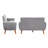 Sofa Set - 2Pc Set-1268361695