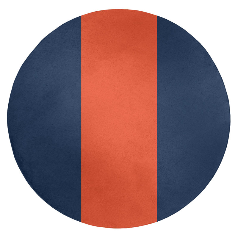 Chenille Indoor Rug, Round 5'