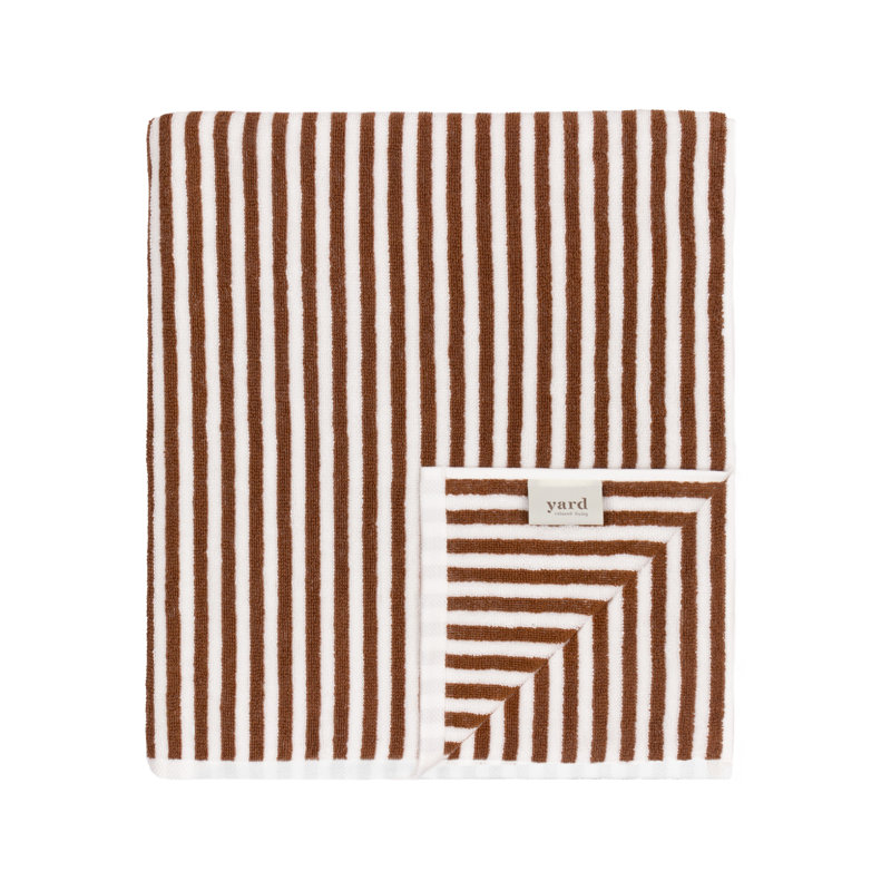 Hebden Bath Sheet, Orange