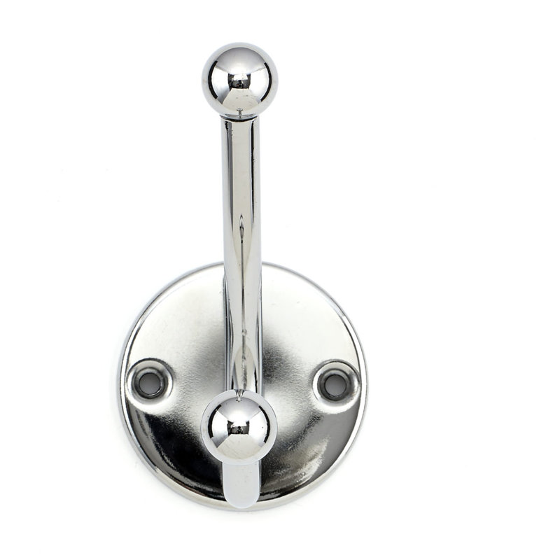 Euro Wall Mounted Robe Hook, Chrome