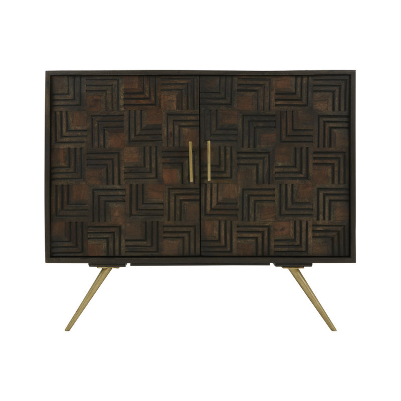 Roxanna 112cm Solid Wood Sideboard