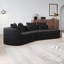Canapé modulaire surdimensionné 4 places avec coussins décoratifs Modern Chenille-1646857159