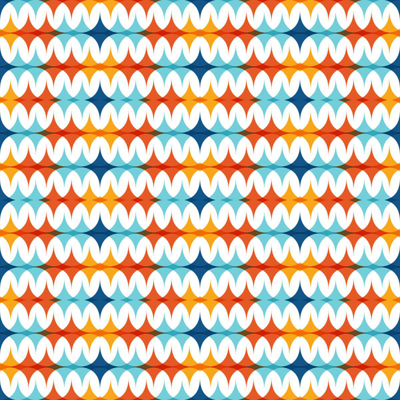 Rouleau de papier peint adhésif à chevrons de L 8,5 pi x l 24 po Arika