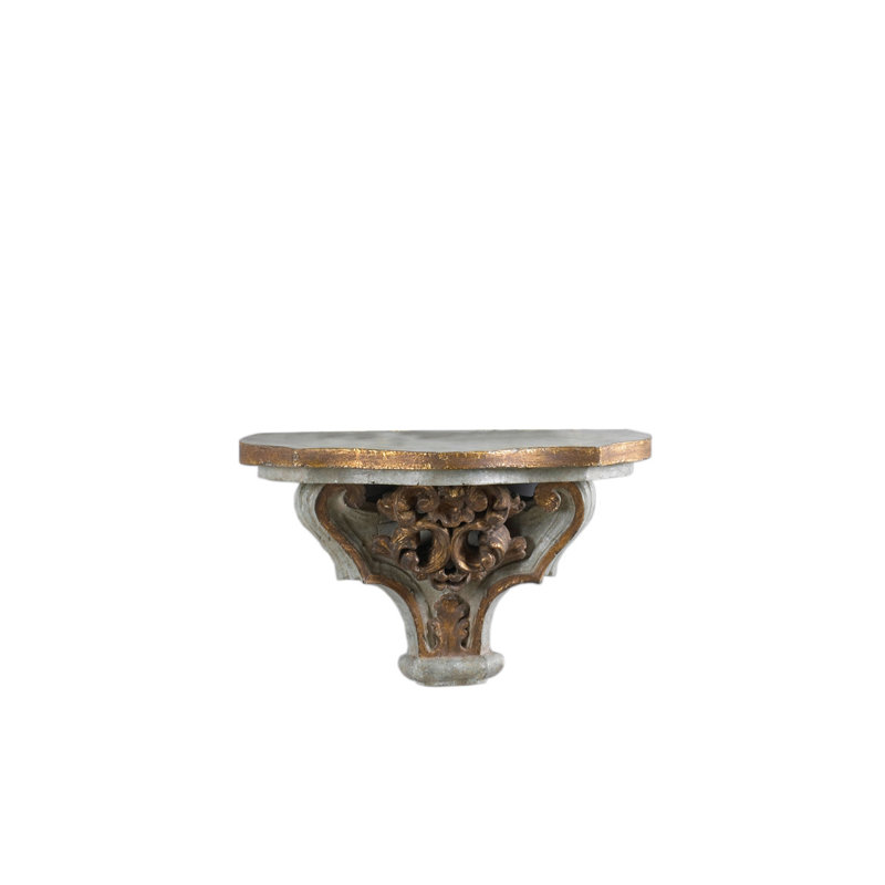 Metal Accent Shelf, Blue