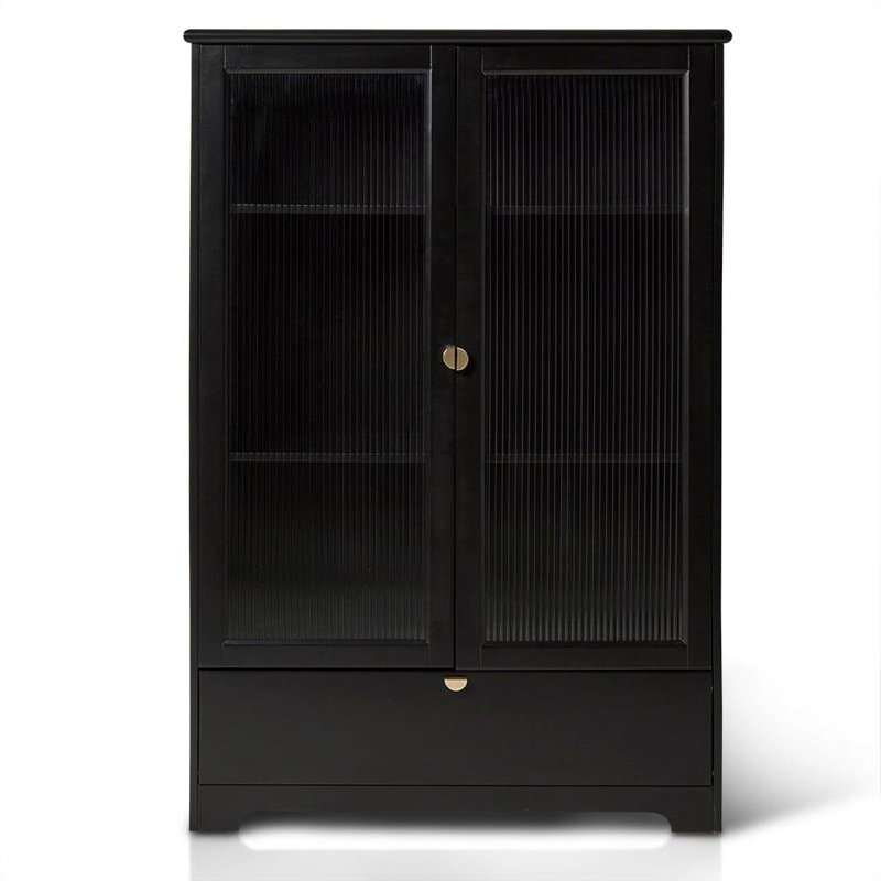 Kitchen Cabinet Set, Black