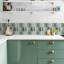 Maya Chevron Sage Polished Glass Mosaic