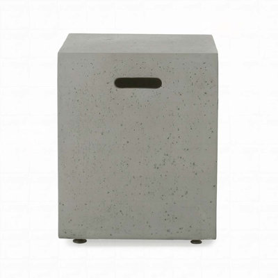 Outdoor Magnesium Oxide End Table,Side Table