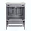 Meuble-lavabo de salle de bain avec lavabo encastré intégré, armoire de rangement, portes à fermeture en douceur, tiroir divisé et tablette à double couche pour un rangement polyvalent-2017439281