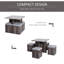 Merdasa 4 - Person Dining Set