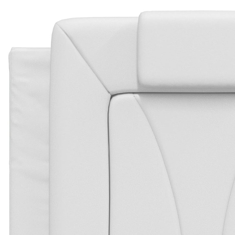 Coussin de tête de lit vidaXL blanc 137 cm vidaXL, Double, Blanc