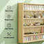 Vitrine pour objets de collection, porte transparente pour vitrine et tablettes réglables