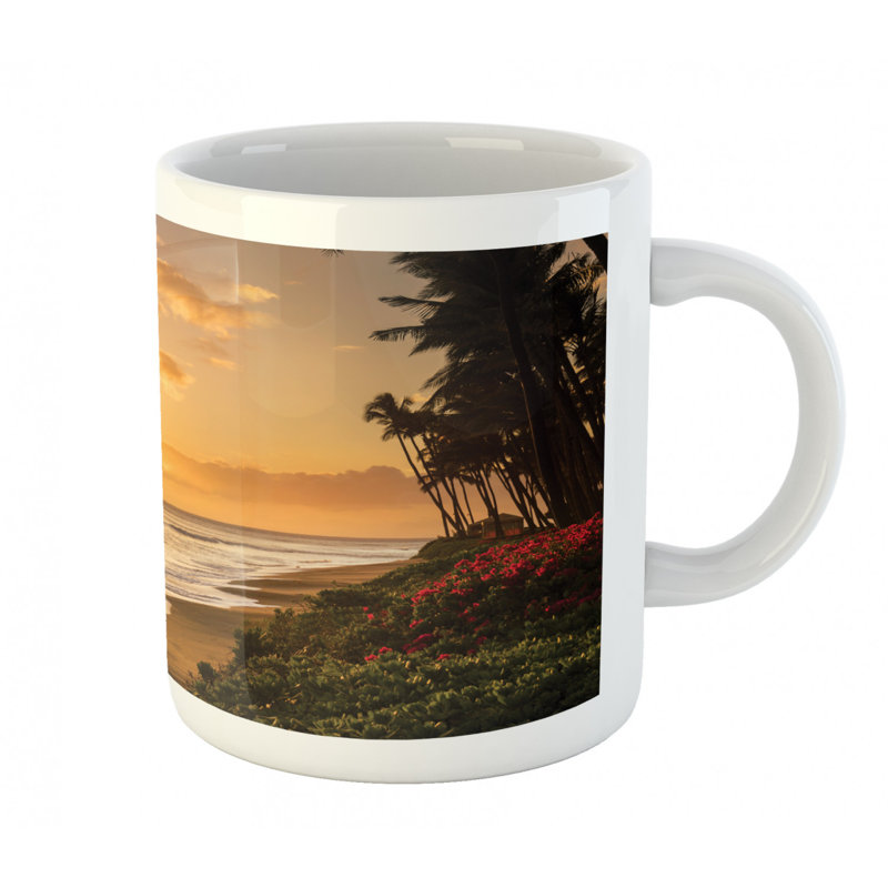 Grande tasse à café hawaii