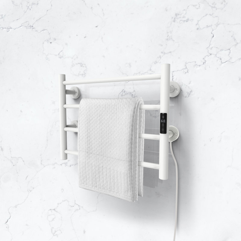 Chauffe-serviettes électrique mural Malte II Malte, Blanc mat