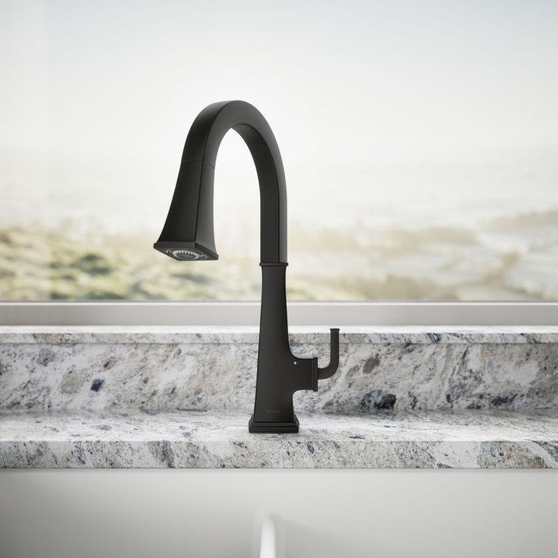 Riff Touchless Pull-Down Kitchen Sink Faucet, Bronze