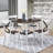 2 Pieces Set Dining Side Chair Rustic