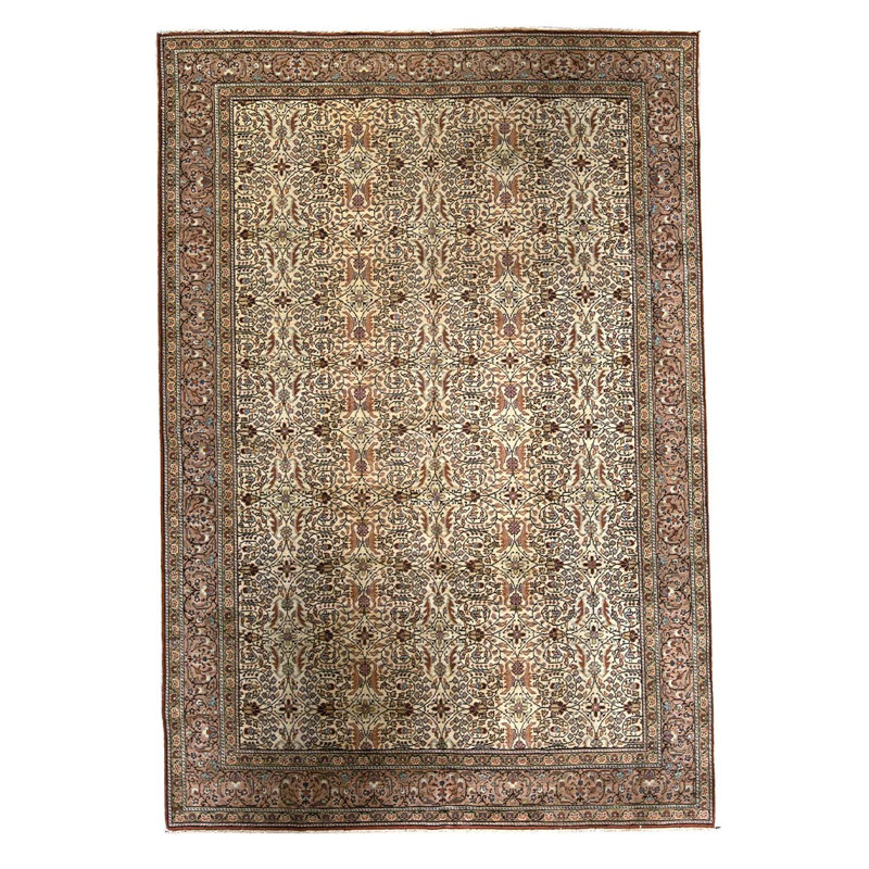 Hand Knotted Wool Moroccan Area Rug