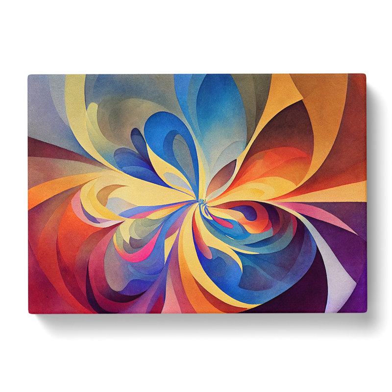 Fractal Art Abstract Vol.2 - Wrapped Canvas, 40cm H x 60cm W x 3cm D