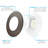 4'' Dimmable LED Retrofit Recessed Lighting Kit-91060978