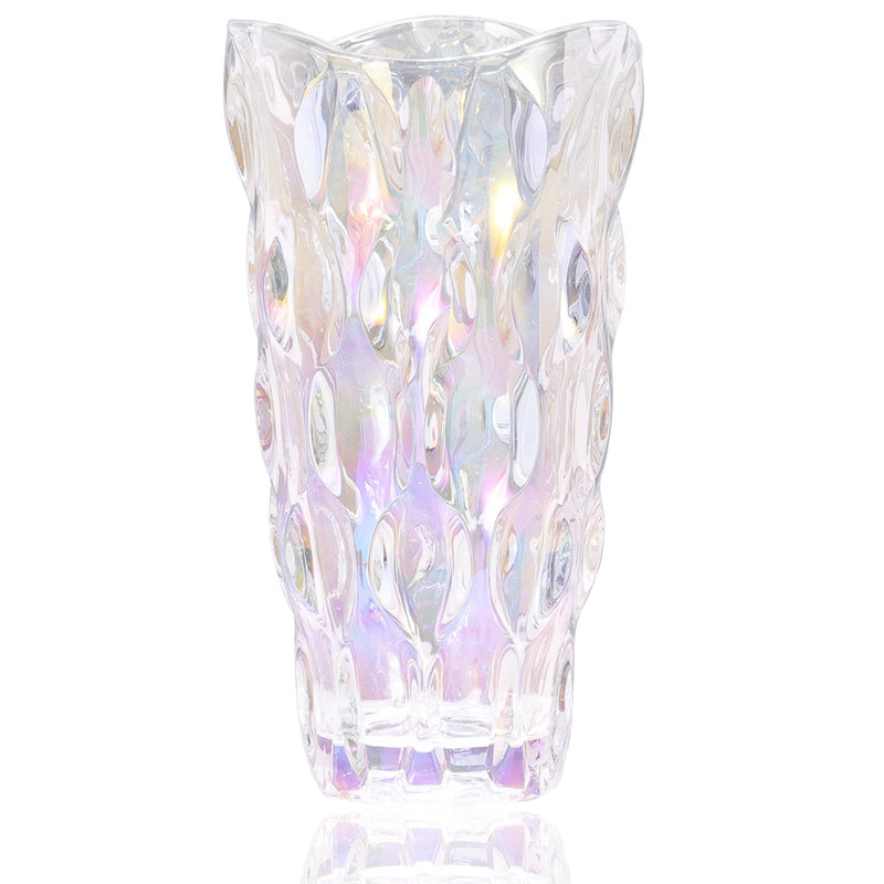 Cacie Glass Table Vase, Colorful