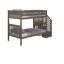  Lit superposé standard en bois massif avec escalier Bolles-903296766-903723626