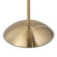 155cm Polished Swing Arm Floor Lamp