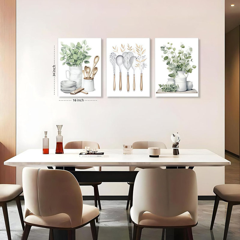 3 Piece Wrapped Canvas Print
