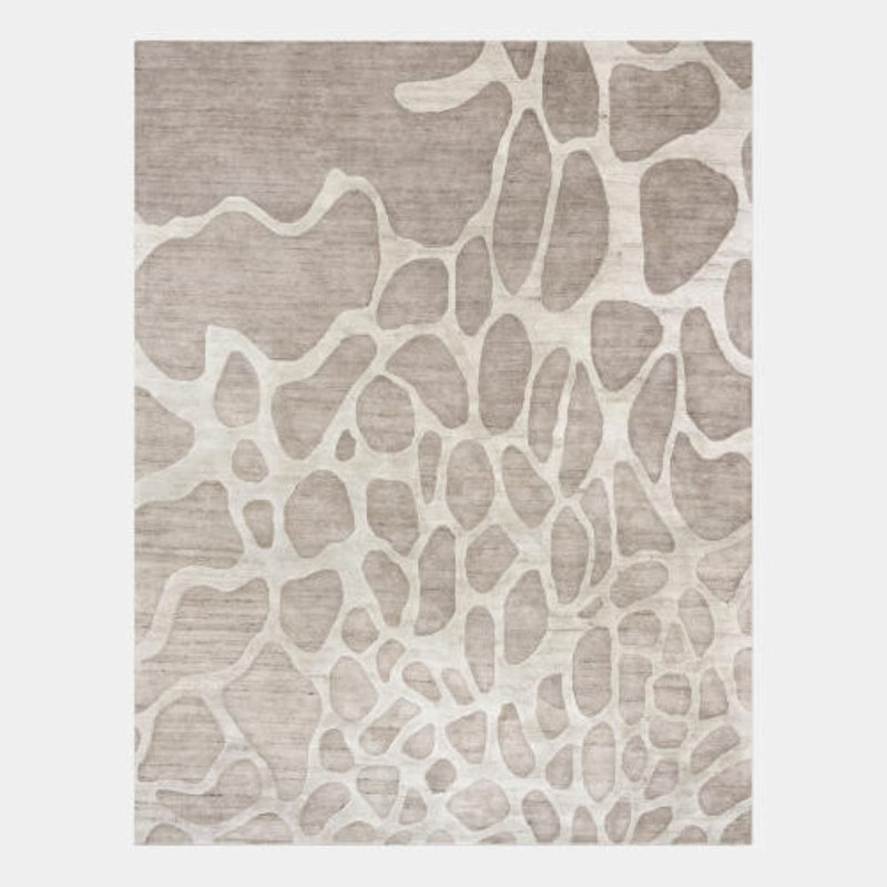 GV Resonance Handmade Wool Area Rug, Rectangle 9' x 6'