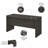 Echo Bow Front Desk-70146526