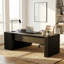 Bureau de direction en L 78,7 po avec armoire Starage-1883382253