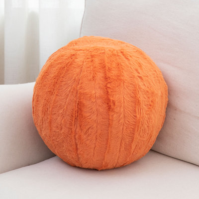 Faux Fur Reversible Throw Pillow