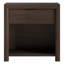Clara 24" Rectangular Nightstand in Brown Oak-1708967559