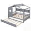 Lit double avec lit gigogne et tablette de rangement-2008250070-2008248619