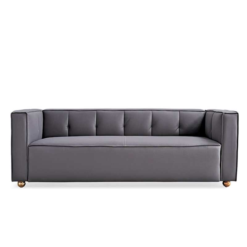 Subin Upholstered 86.7'' Sofa, Gray