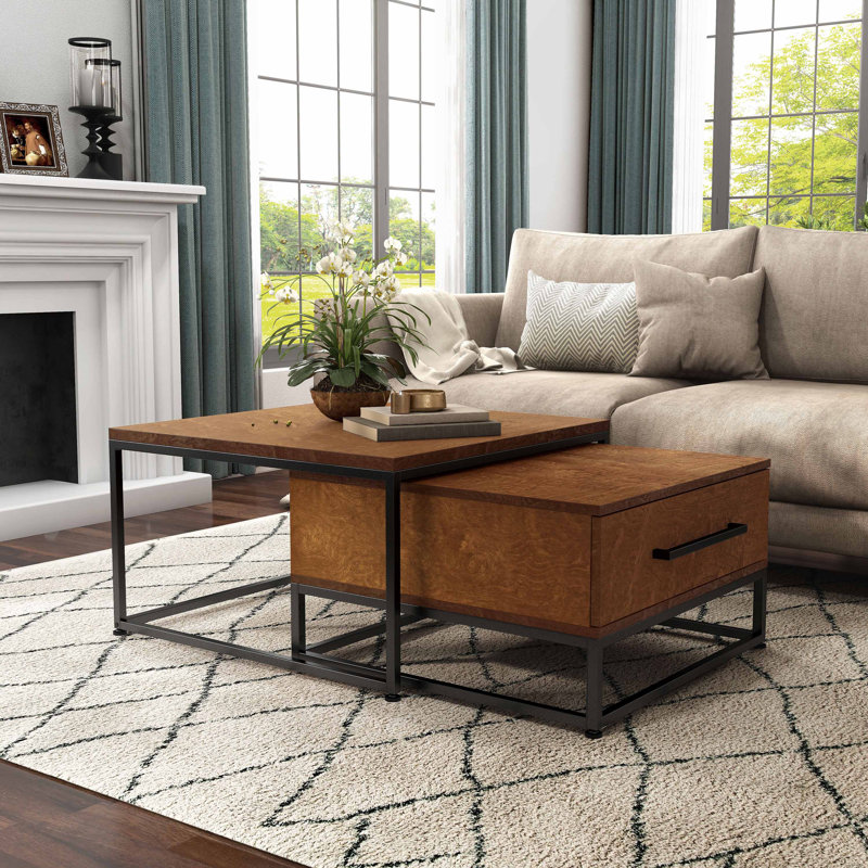 Pennicle Nesting Tables with Storage