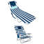 Chaise de plage inclinable 