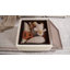 Repose-pieds de rangement carré 23,2 po avec plateau en bois-374651435