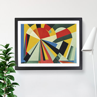XH1022-8678X Suprematism Art Abstract Vol.2 - Single Picture Frame Painting
