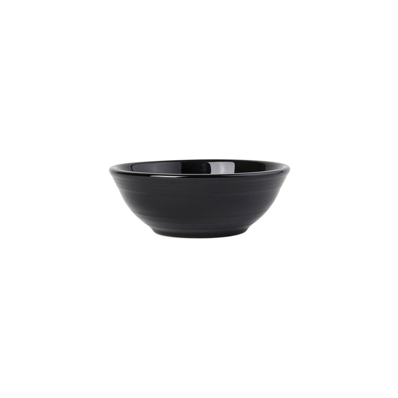 Bol de service en porcelaine Tuxton, Noir