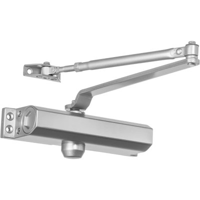 Door Closer Heavy Duty Zinc Alloy Automatic Buffering Hydraulic Safety Spring Silent Sliding Door Closer