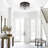 Alixandra 2-Light Flush Mount Glass Ceiling Light with Metal Frame-1621395360-1621395375