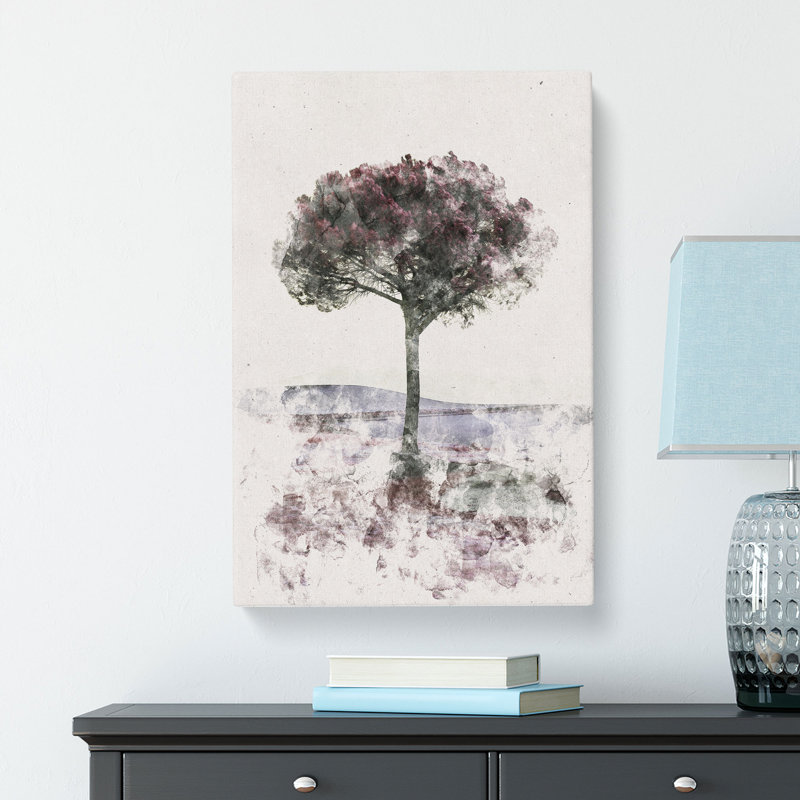 Tree In Tuscany Italy - Wrapped Canvas Painting, 50cm H x 35cm W x 3cm D