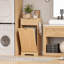 Armoire à poubelle basculante de 13 gallons avec tiroir et crochets-129698959-129912210