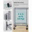 Rolling Laundry Hamper with Handles-986262597
